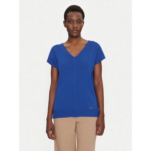 Luisa Spagnoli Sweter Caracalla 58686 Niebieski Regular Fit ze sklepu MODIVO w kategorii Swetry damskie - zdjęcie 182634873