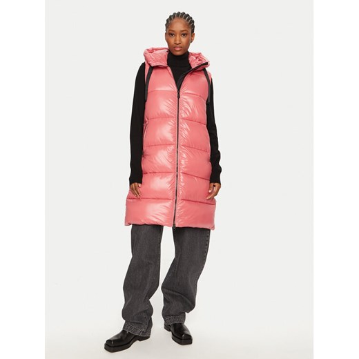 Save The Duck Bezrękawnik D80302W LUCK19 Różowy Regular Fit ze sklepu MODIVO w kategorii Kamizelki damskie - zdjęcie 182635023