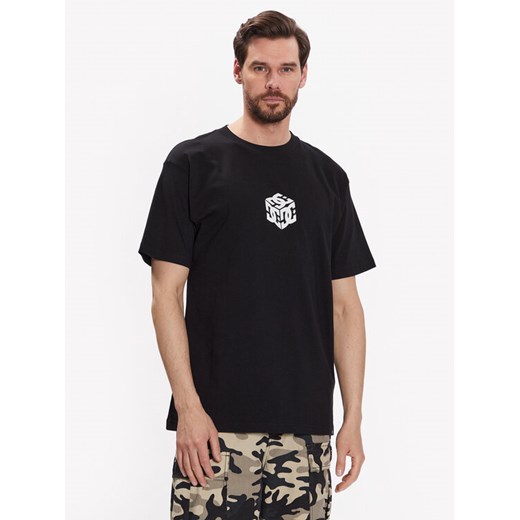 DC T-Shirt Jaakko Cubic ADYZT05260 Czarny Relaxed Fit ze sklepu MODIVO w kategorii T-shirty męskie - zdjęcie 182635030