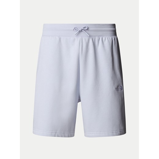 The North Face Szorty sportowe Essential NF0A8C2G Błękitny Loose Fit ze sklepu MODIVO w kategorii Spodenki męskie - zdjęcie 182635043