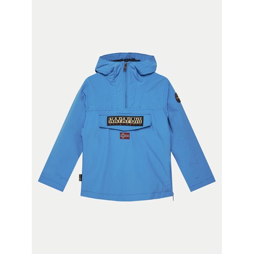 Napapijri Kurtka anorak Rainforest Sum 4 NP0A4GGD S Niebieski Regular Fit ze sklepu MODIVO w kategorii Kurtki chłopięce - zdjęcie 182635050