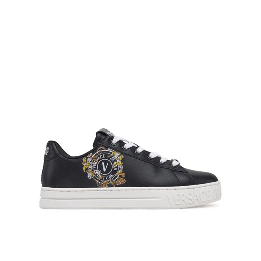 Versace Jeans Couture Sneakersy 78VA3SK3 Czarny ze sklepu MODIVO w kategorii Buty sportowe damskie - zdjęcie 182635051