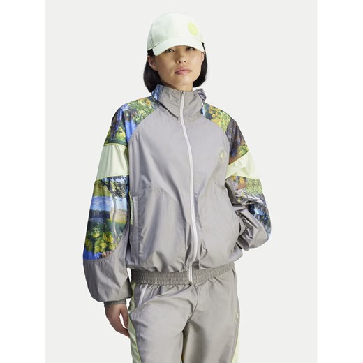 adidas by Stella McCartney Bluza Stella McCartney Earth Collage JG5793 Szary Loose Fit ze sklepu MODIVO w kategorii Bluzy damskie - zdjęcie 182635070
