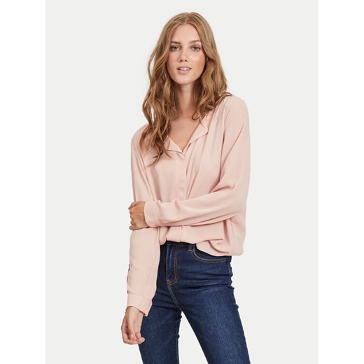 Vila Koszula Lucy 14044253 Różowy Regular Fit ze sklepu MODIVO w kategorii Koszule damskie - zdjęcie 182635074