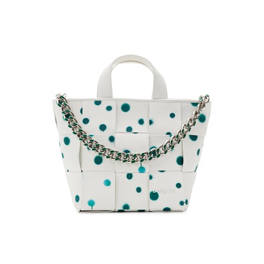 Desigual Torebka 24SAXP60 Biały ze sklepu MODIVO w kategorii Torby Shopper bag - zdjęcie 182635124