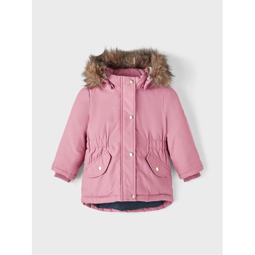 NAME IT Kurtka zimowa 13216492 Różowy Regular Fit ze sklepu MODIVO w kategorii Kombinezony i kurtki - zdjęcie 182635132