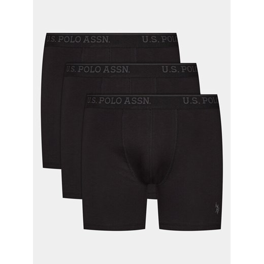 U.S. Polo Assn. Komplet 3 par bokserek 80454 Czarny ze sklepu MODIVO w kategorii Majtki męskie - zdjęcie 182635150