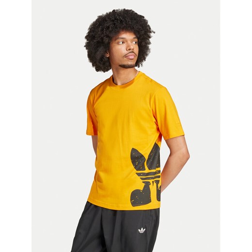 adidas T-Shirt Supply Street IX6749 Pomarańczowy Regular Fit ze sklepu MODIVO w kategorii T-shirty męskie - zdjęcie 182635151