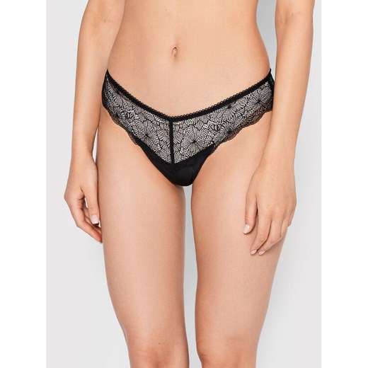 Wonderbra Figi brazylijskie WB000B2W Czarny ze sklepu MODIVO w kategorii Majtki damskie - zdjęcie 182635202