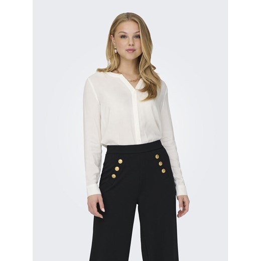 ONLY Koszula Gusta 15317938 Biały Regular Fit ze sklepu MODIVO w kategorii Koszule damskie - zdjęcie 182635204