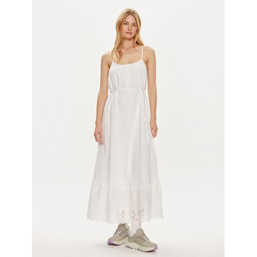 ONLY Sukienka letnia Lou 15313166 Biały Regular Fit ze sklepu MODIVO w kategorii Sukienki - zdjęcie 182635280