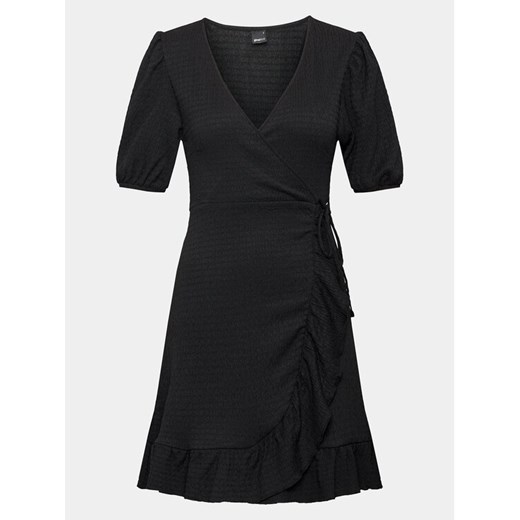 Gina Tricot Sukienka codzienna 19320 Czarny Regular Fit ze sklepu MODIVO w kategorii Sukienki - zdjęcie 182635370