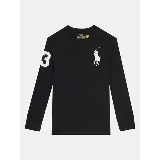 Polo Ralph Lauren Bluzka 323853891017 Czarny Regular Fit ze sklepu MODIVO w kategorii T-shirty chłopięce - zdjęcie 182635512