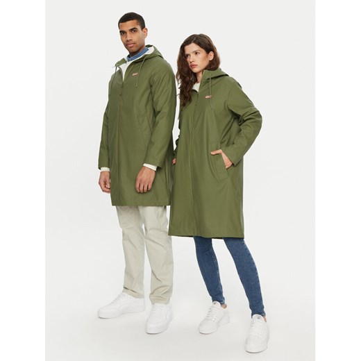 Hunter Kurtka przeciwdeszczowa Andrea HARU0002242 Zielony Regular Fit ze sklepu MODIVO w kategorii Kurtki damskie - zdjęcie 182635520