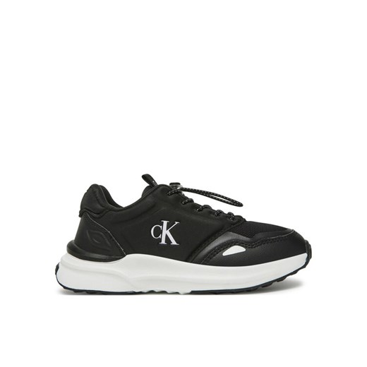 Calvin Klein Jeans Sneakersy V3X9-83010-1464999 Czarny ze sklepu MODIVO w kategorii Buty sportowe dziecięce - zdjęcie 182635530