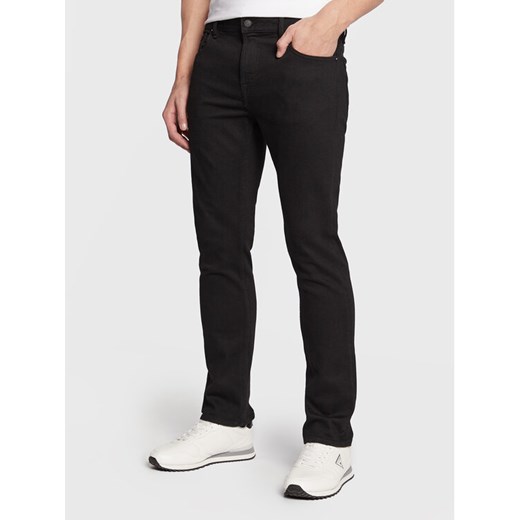 Guess Jeansy Angels M2YAN2 D4Q51 Czarny Slim Fit ze sklepu MODIVO w kategorii Jeansy męskie - zdjęcie 182635574