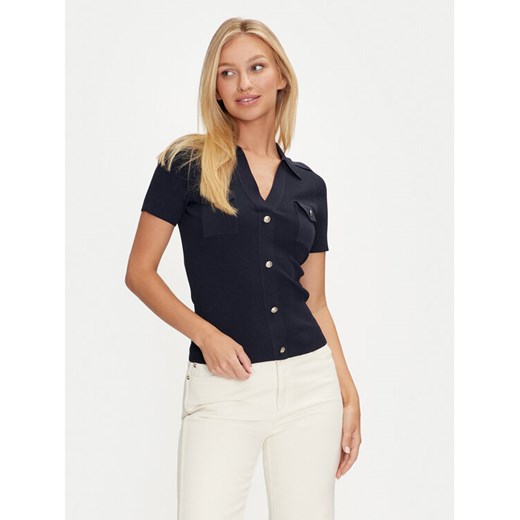Marciano Guess Sweter 4YGR22 5789Z Granatowy Regular Fit ze sklepu MODIVO w kategorii Swetry damskie - zdjęcie 182635583