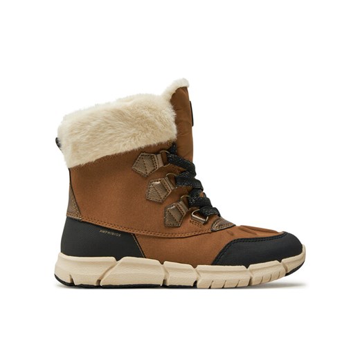 Geox Śniegowce J Flexyper Girl B Ab J46APA 0AU50 C6175 S Brązowy ze sklepu MODIVO w kategorii Buty zimowe dziecięce - zdjęcie 182635650