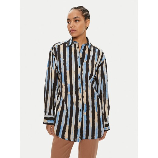 Pinko Koszula Eden 103592 A1UK Niebieski Regular Fit ze sklepu MODIVO w kategorii Koszule damskie - zdjęcie 182635702