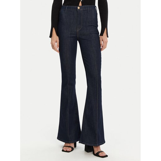 Guess Jeansy W5GA1Q D5B43 Granatowy Regular Fit ze sklepu MODIVO w kategorii Jeansy damskie - zdjęcie 182635750
