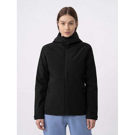 4F Kurtka narciarska 4FAW23TTJAF363 Czarny Slim Fit ze sklepu MODIVO w kategorii Kurtki damskie - zdjęcie 182635781