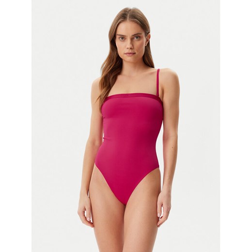 Tommy Hilfiger Strój kąpielowy UW0UW05846 Różowy ze sklepu MODIVO w kategorii Stroje kąpielowe - zdjęcie 182635794