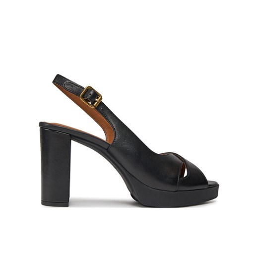 Geox Sandały D Walk Pleasure 85S D45B6C 00043 C9999 Czarny ze sklepu MODIVO w kategorii Sandały damskie - zdjęcie 182635822