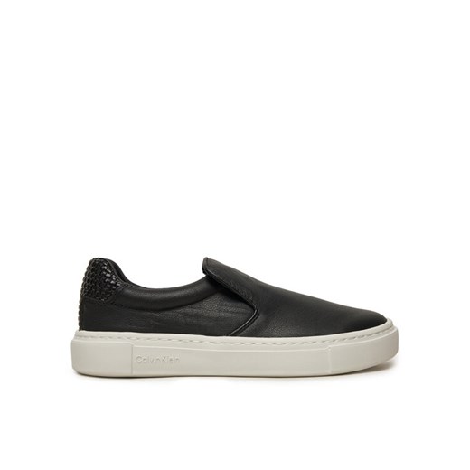 Calvin Klein Sneakersy Cupsole Slip On HW0HW02297 Czarny Calvin Klein 39 MODIVO