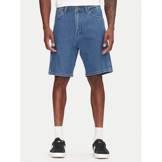 Wrangler Szorty jeansowe Frontier 112362493 Niebieski Relaxed Fit ze sklepu MODIVO w kategorii Spodenki męskie - zdjęcie 182635910