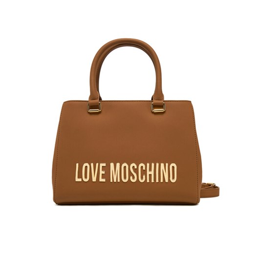 LOVE MOSCHINO Torebka JC4022PP1MKD0201 Brązowy ze sklepu MODIVO w kategorii Torebki damskie - zdjęcie 182635914