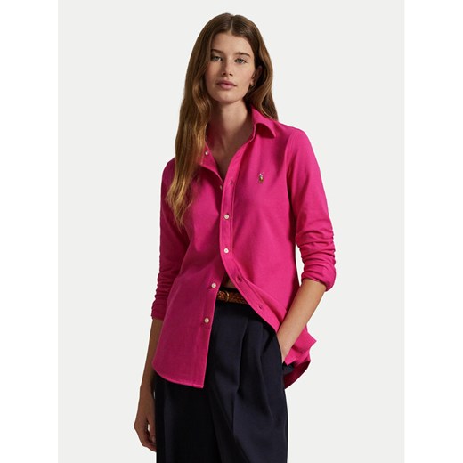 Polo Ralph Lauren Koszula 211924258017 Różowy Slim Fit Polo Ralph Lauren S MODIVO
