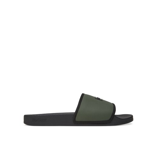 Barbour Klapki MBS0020GN51 Zielony ze sklepu MODIVO w kategorii Klapki męskie - zdjęcie 182635983