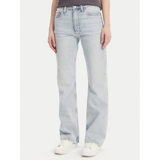 Calvin Klein Jeans Jeansy Authentic J20J225125 Niebieski Bootcut Fit ze sklepu MODIVO w kategorii Jeansy damskie - zdjęcie 182636002