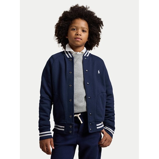 Polo Ralph Lauren Kurtka bomber 323932140 Granatowy Regular Fit ze sklepu MODIVO w kategorii Kurtki chłopięce - zdjęcie 182636011
