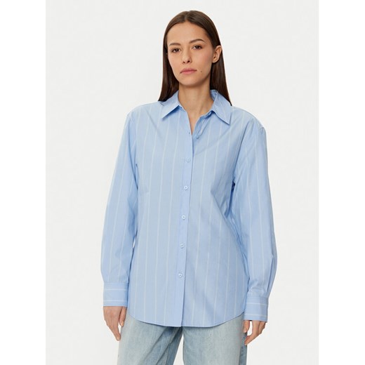 Calvin Klein Koszula K20K207670 Błękitny Regular Fit ze sklepu MODIVO w kategorii Koszule damskie - zdjęcie 182636013
