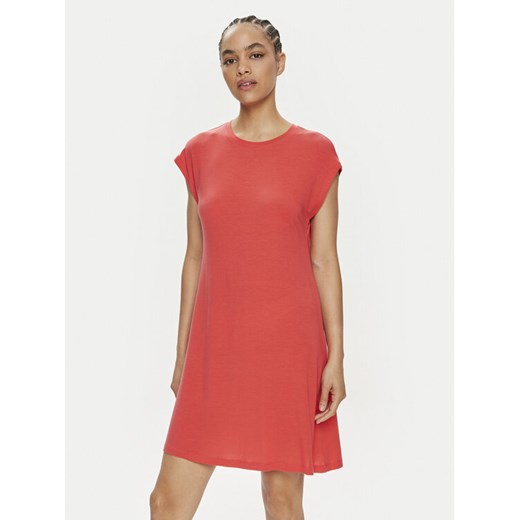 Vero Moda Sukienka codzienna Ava 10304703 Czerwony Loose Fit ze sklepu MODIVO w kategorii Sukienki - zdjęcie 182636122