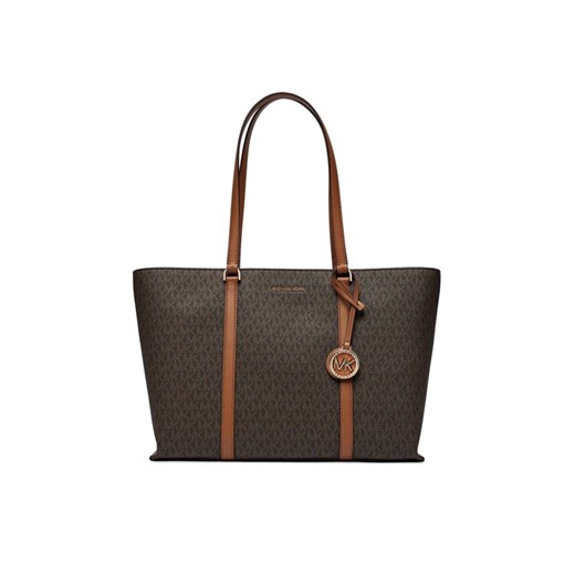 MICHAEL Michael Kors Torebka Temple Tote 30R4G1LT3B Brązowy ze sklepu MODIVO w kategorii Torby Shopper bag - zdjęcie 182636154