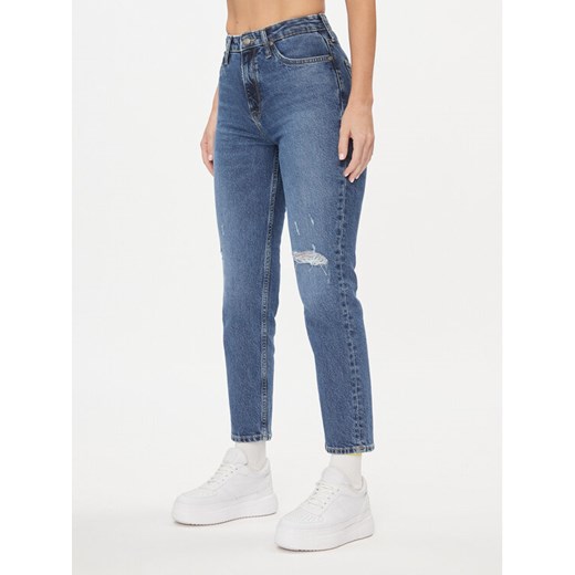 Lee Jeansy Carol 112341381 Granatowy Regular Fit ze sklepu MODIVO w kategorii Jeansy damskie - zdjęcie 182636234