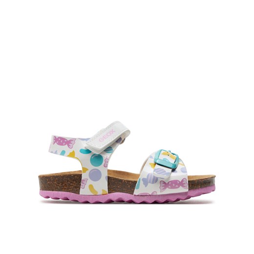 Geox Sandały B Sandal Chalki Girl B922RA 000HH C0653 M Biały Geox 20 MODIVO