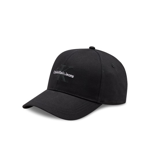 Calvin Klein Czapka z daszkiem Mono Logo Embro K60K612317 Czarny Calvin Klein 00 MODIVO