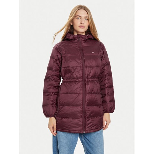 Levi's® Kurtka puchowa A8525-0001 Bordowy Regular Fit ze sklepu MODIVO w kategorii Kurtki damskie - zdjęcie 182636472