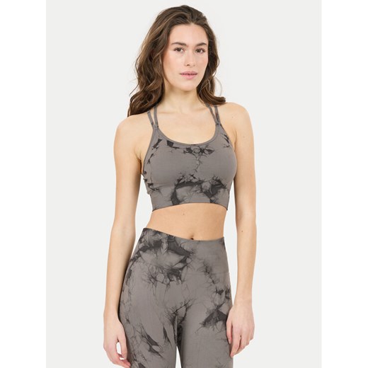 Athlecia Biustonosz sportowy Theresa W Tie Dye Seamless EA243306 Szary ze sklepu MODIVO w kategorii Biustonosze - zdjęcie 182636474