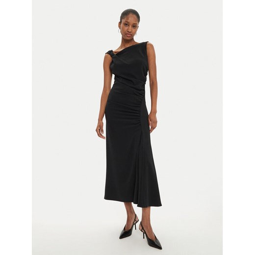 Imperial Sukienka koktajlowa AFATIKP Czarny Slim Fit ze sklepu MODIVO w kategorii Sukienki - zdjęcie 182636550