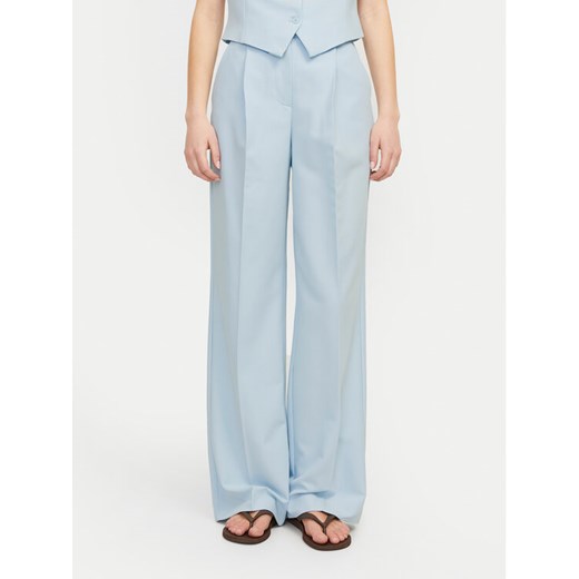 JJXX Spodnie materiałowe Ellis 12248958 Błękitny Wide Leg ze sklepu MODIVO w kategorii Spodnie damskie - zdjęcie 182636592