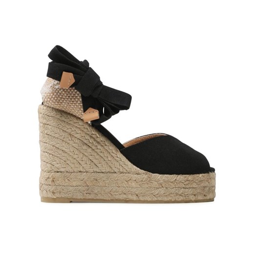 Castañer Espadryle Bilina/8ED/001 Czarny ze sklepu MODIVO w kategorii Espadryle damskie - zdjęcie 182636602