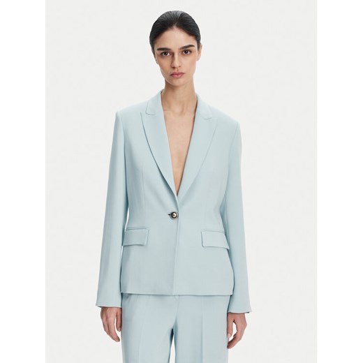PINKO Marynarka 104930 A213 Błękitny Regular Fit ze sklepu MODIVO w kategorii Marynarki damskie - zdjęcie 182636794