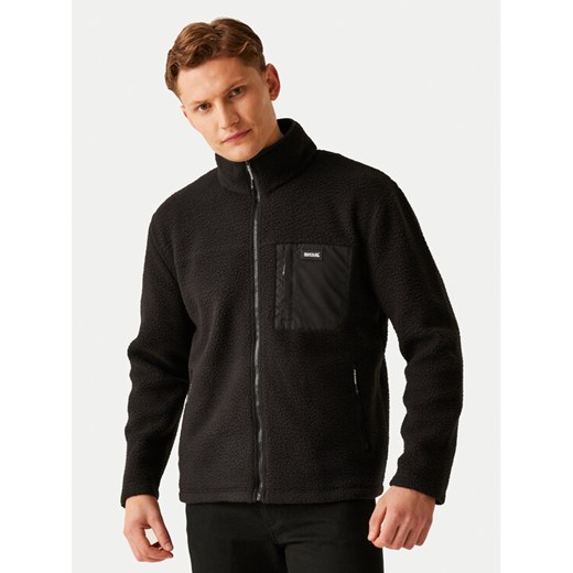 Regatta Polar Frankie Borg RMA607 Czarny Regular Fit ze sklepu MODIVO w kategorii Bluzy męskie - zdjęcie 182636824