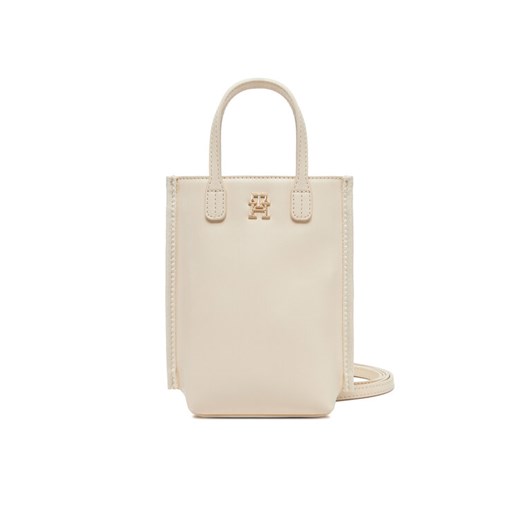Tommy Hilfiger Torebka na telefon Th Distinct Phone Pouch AW0AW17402 Beżowy ze sklepu MODIVO w kategorii Etui - zdjęcie 182636830