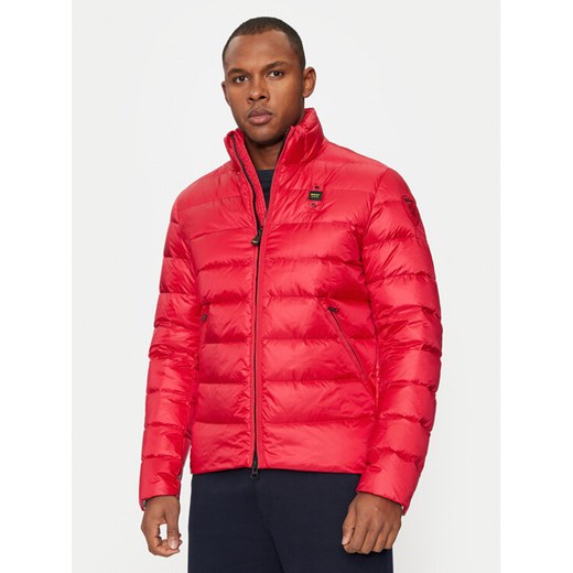 Blauer Kurtka puchowa 24WBLUC03024 Czerwony Regular Fit ze sklepu MODIVO w kategorii Kurtki męskie - zdjęcie 182636833