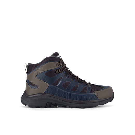 Hunter Trekkingi PEAK RT MID WP Granatowy ze sklepu MODIVO w kategorii Buty trekkingowe męskie - zdjęcie 182636922